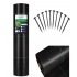 Agrotekstils / Agroplēve / dārza pārsegs pret nezālēm + 50 stiprinājuma tapām 1,6x50m / 70 g/m² FUNFIT (FC4517)