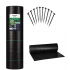 Agrotekstils / Agroplēve / dārza pārsegs pret nezālēm + 50 stiprinājuma tapām 1,1x100m / 70 g/m² FUNFIT (FC4518)