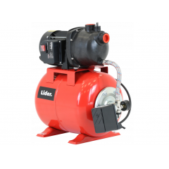Sūkņa hidrofora ar 19 litru tvertnes sūkni 800 W 3000 l/h 1,4–3 bar no Lider (FH8019)