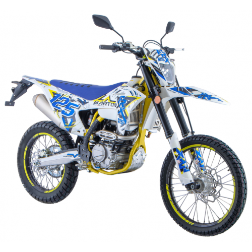 Reģistrējams benzīna motocikls 125cm3 15z.s no Barton Motors (Barton FRX125)