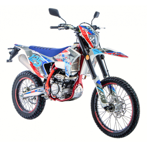Reģistrējams benzīna motocikls 125cm3 15z.s no Barton Motors (Barton FRX125)