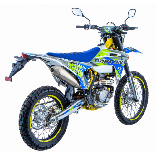 Reģistrējams benzīna motocikls 125cm3 15z.s no Barton Motors (Barton FRX125)