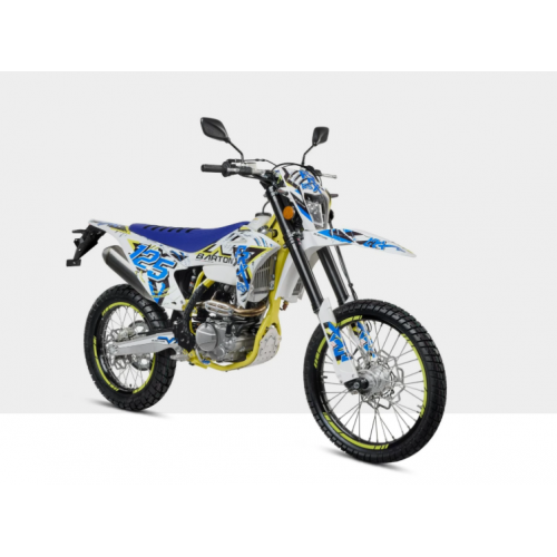 Reģistrējams benzīna motocikls 125cm3 15z.s no Barton Motors (Barton FRX125)