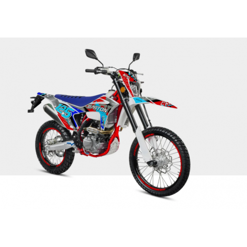 Reģistrējams benzīna motocikls 125cm3 15z.s no Barton Motors (Barton FRX125)