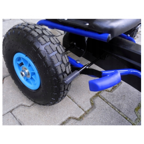 Pedāļu kartings līdz 30 kg, 26 cm, ar piepūšamiem riteņiem un rokas bremzi, R-sport (G1 gokarts)