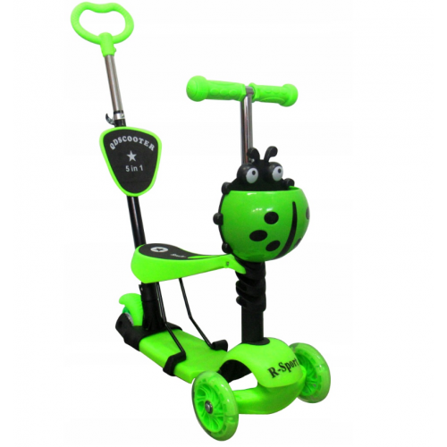 Sportisks trīsriteņu bērnu līdzsvara skrejritenis 5IN1 līdz 25 kg (H3)