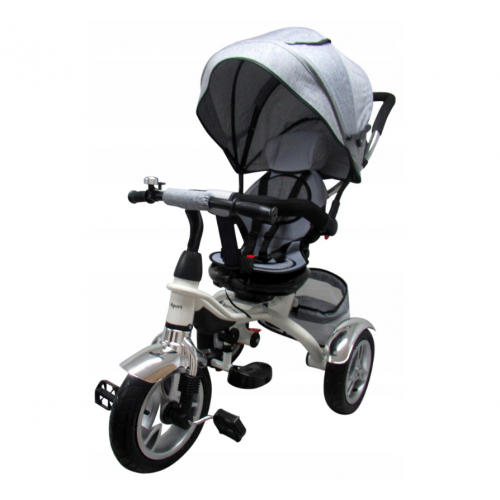 Bērnu trīsritenis - ratiņi līdz 25 kg, no 1 gada (T3)