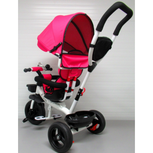 Bērnu trīsritenis - ratiņi līdz 25 kg, no 1 gada (T4)