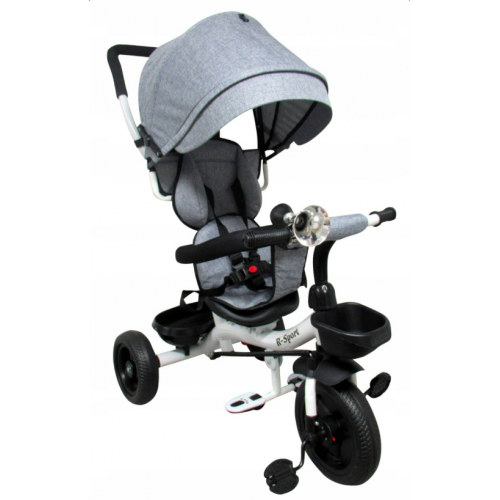 Bērnu trīsritenis - ratiņi līdz 25 kg, no 1 gada (T4)