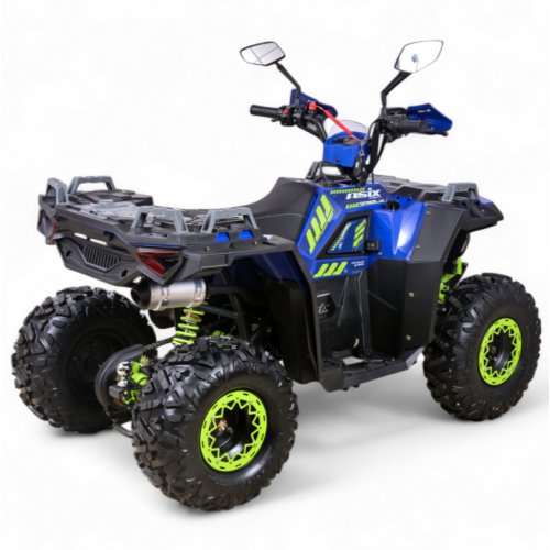 Benzīna kvadracikls ASIX Grizzly125, 125cc, 3+R , 8" (Elektriskais starts)