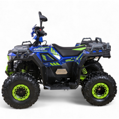 Benzīna kvadracikls ASIX Grizzly125, 125cc, 3+R , 8" (Elektriskais starts)