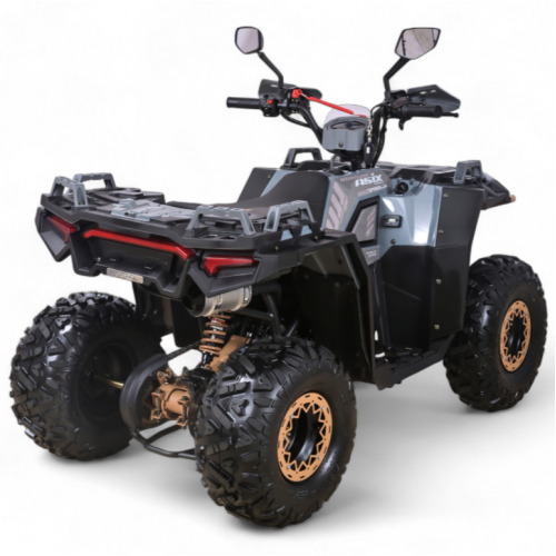 Benzīna kvadracikls ASIX Grizzly125, 125cc, 1+R , 8" (Elektriskais starts)