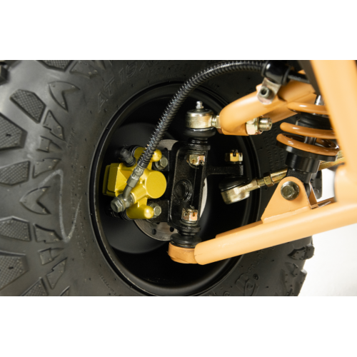 Benzīna kvadracikls ASIX Grizzly125, 125cc, 1+R , 8" (Elektriskais starts)