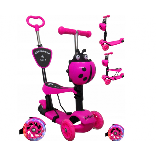 Sportisks trīsriteņu bērnu līdzsvara skrejritenis 5IN1 līdz 25 kg (H3)