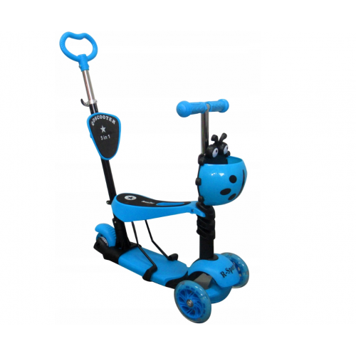 Sportisks trīsriteņu bērnu līdzsvara skrejritenis 5IN1 līdz 25 kg (H3)
