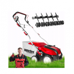 Elektriskais zāliena aerators un skarifikators 2in1, 1800 W, 38 cm, regulējams no HECHT (HECHT 1884)