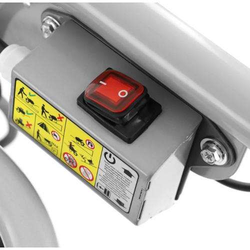 Motorizēta ķerra ar akumulātoru - 260kg maks 100l (HECHT 2623)