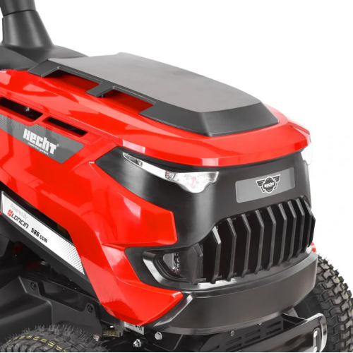 Dārza, mauriņa traktors - zāles pļāvējs TWIN 102cm, 586cm3 no Hecht (HECHT 5102)