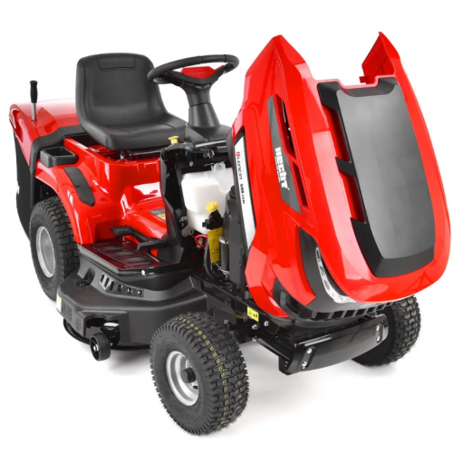 Dārza, mauriņa traktors - zāles pļāvējs TWIN 102cm, 586cm3 no Hecht (HECHT 5102)
