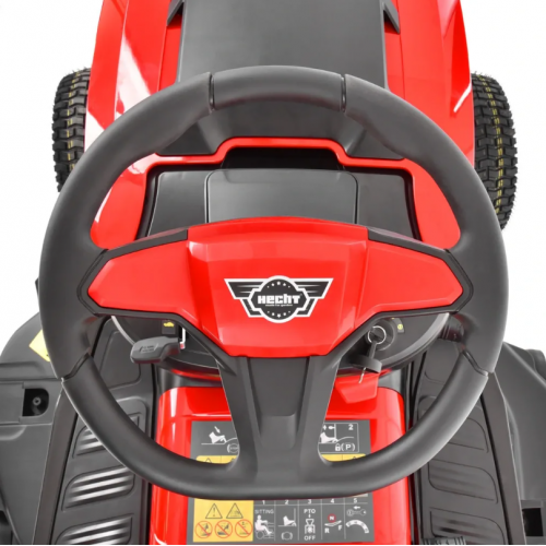 Dārza, mauriņa traktors - zāles pļāvējs TWIN 102cm, 586cm3 no Hecht (HECHT 5102)