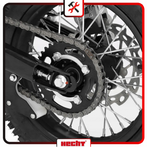 Bērnu benzīna motocikls 4T, 125 cm3, 8.1 ZS, 14" no HECHT (HECHT 51125green)