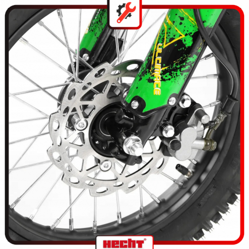 Bērnu benzīna motocikls 4T, 125 cm3, 8.1 ZS, 14" no HECHT (HECHT 51125green)