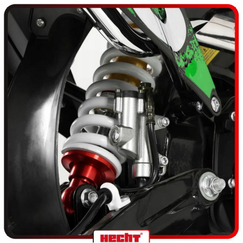 Bērnu benzīna motocikls 4T, 125 cm3, 8.1 ZS, 14" no HECHT (HECHT 51125green)