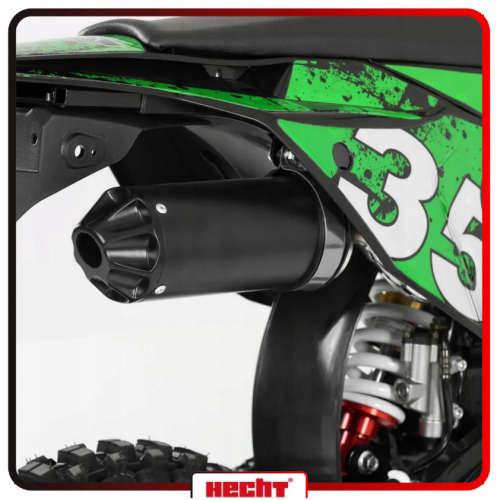 Bērnu benzīna motocikls 4T, 125 cm3, 8.1 ZS, 14" no HECHT (HECHT 51125green)