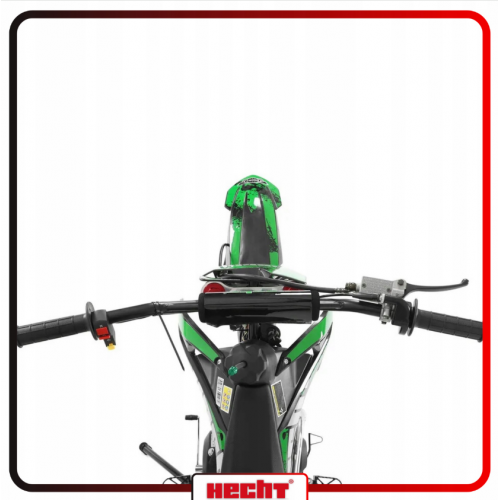 Bērnu benzīna motocikls 4T, 125 cm3, 8.1 ZS, 14" no HECHT (HECHT 51125green)