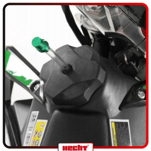 Bērnu benzīna motocikls 4T, 125 cm3, 8.1 ZS, 14" no HECHT (HECHT 51125green)