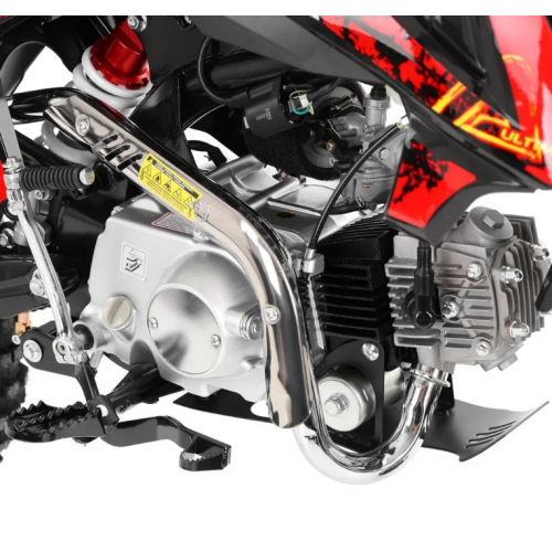 Bernu benzīna 4T motocikls 125CM3, 8.1ZS no HECHT (HECHT 51126red)