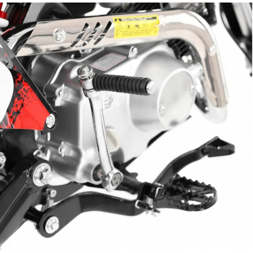 Bernu benzīna 4T motocikls 125CM3, 8.1ZS no HECHT (HECHT 51126red)