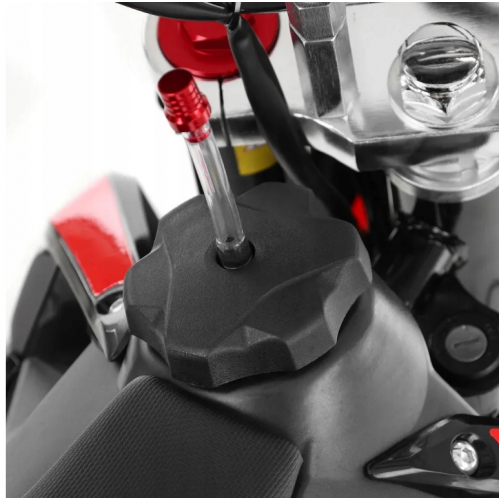 Bernu benzīna 4T motocikls 125CM3, 8.1ZS no HECHT (HECHT 51126red)