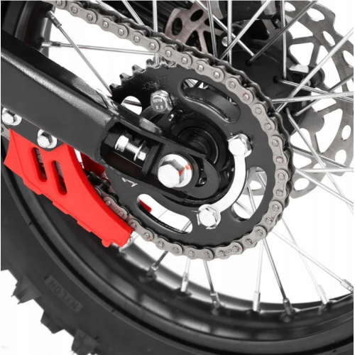 Bernu benzīna 4T motocikls 125CM3, 8.1ZS no HECHT (HECHT 51126red)