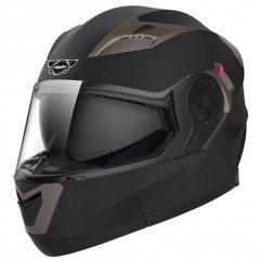 Kvadraciklu un motociklu ķivere ar paceļamu priekšējo daļu no Hecht (HECHT 51925)