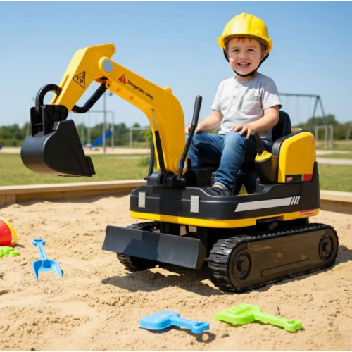 Bērnu akumulatora ekskavators (HECHT 52107)