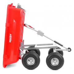 Dārza ratiņi, pašizgāzējs 100l, līdz 150kg no Hecht (HECHT 52150)