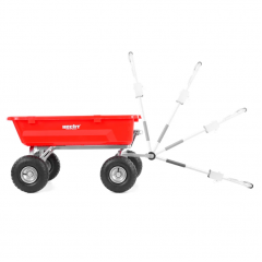 Dārza ratiņi, pašizgāzējs 100l, līdz 150kg no Hecht (HECHT 52150)