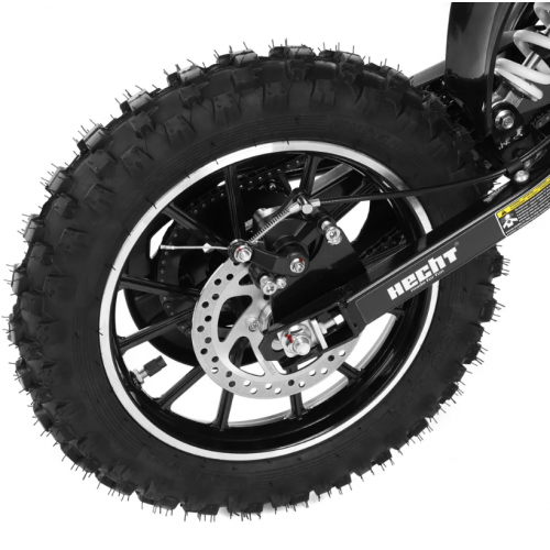 Benzīna motocikls ar 57 cm³ četrtaktu dzinēju un 1,5 ZS jaudu. (HECHT 54557)