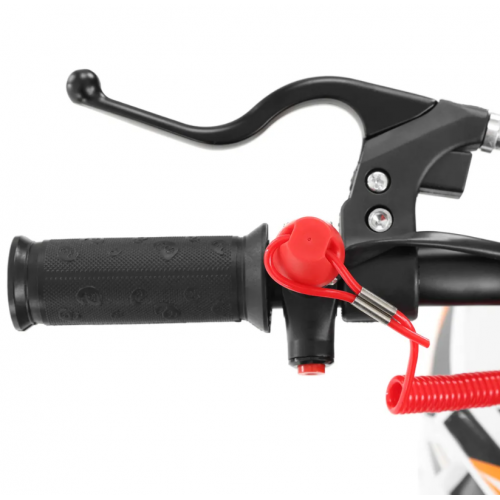 Benzīna motocikls ar 57 cm³ četrtaktu dzinēju un 1,5 ZS jaudu. (HECHT 54557)