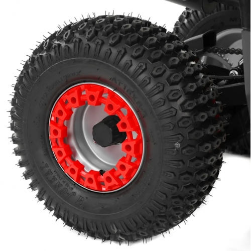 Benzīna kvadracikls 4T 110 cm³, 4,9 kW 7" Elektriskais starteri HECHT (HECHT 56110RED)