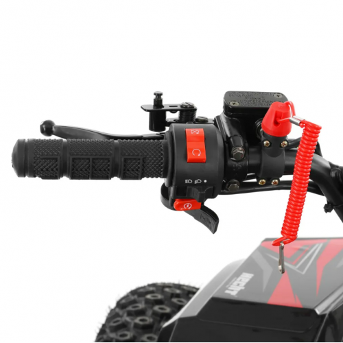 Benzīna kvadracikls 4T 110 cm³, 4,9 kW 7" Elektriskais starteri HECHT (HECHT 56110RED)