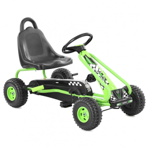 Pedāļu kartings līdz 30 kg, zāļa krāsa no HECHT (HECHT 59792)