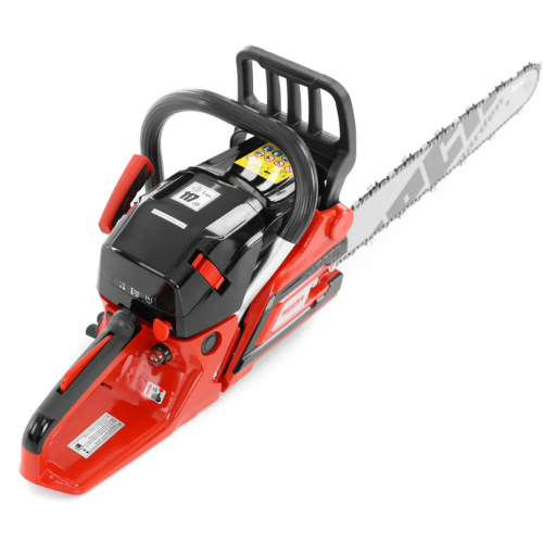 Benzīna ķēdes zāģis -motor zāģis 4 ZS, 45 cm no Hecht (HECHT 62)