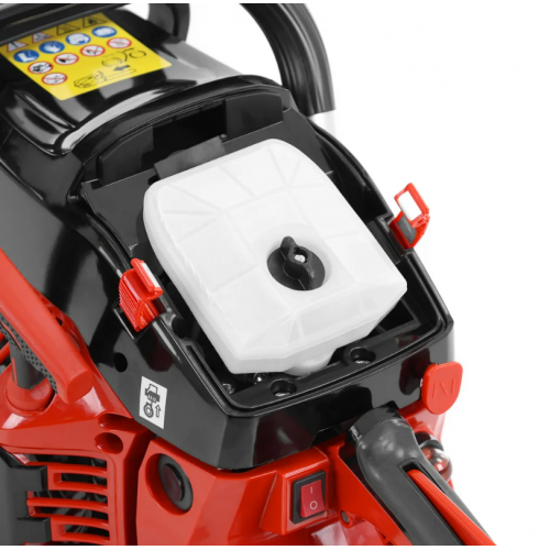 Benzīna ķēdes zāģis -motor zāģis 4 ZS, 45 cm no Hecht (HECHT 62)