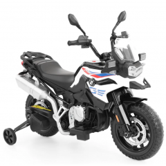 Bērnu akumulatoru darbināms motocikls  BMW F850 ​​GS, 12 V / 7 Ah, līdz 30 kg no HECHT (HECHT BMW F850 GS)