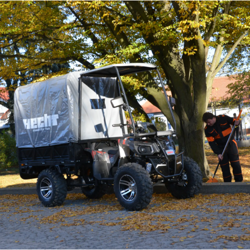 Elektriskais - akumulatora kravas kvadracikls Euro5 ar viņču 3000W, 72V - 62Ah no Hecht (HECHT CARGO)