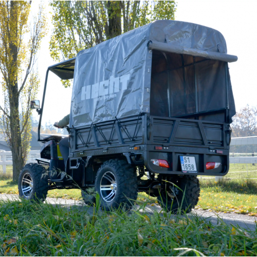 Elektriskais - akumulatora kravas kvadracikls Euro5 ar viņču 3000W, 72V - 62Ah no Hecht (HECHT CARGO)