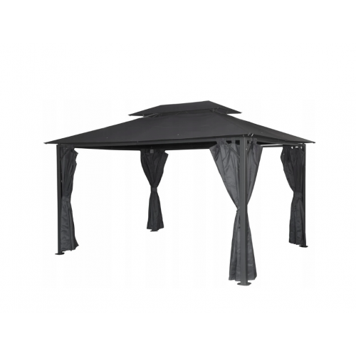 Dārza paviljona jumta segums ,aizkari ventilācija 4x3m no HECHT (HECHT GAZEBO 34)