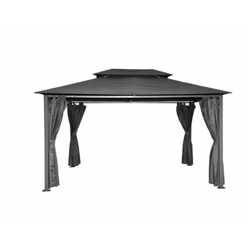 Dārza paviljona jumta segums ,aizkari ventilācija 4x3m no HECHT (HECHT GAZEBO 34)